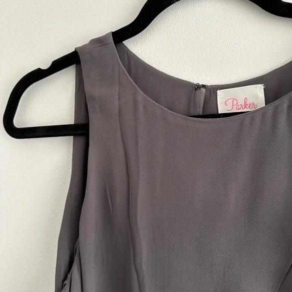 100% Silk Ruffled Dress - Picture 5 of 10